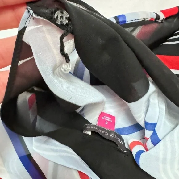 VINCE CAMUTO Multicolor Top in Size Small - Picture 10 of 11